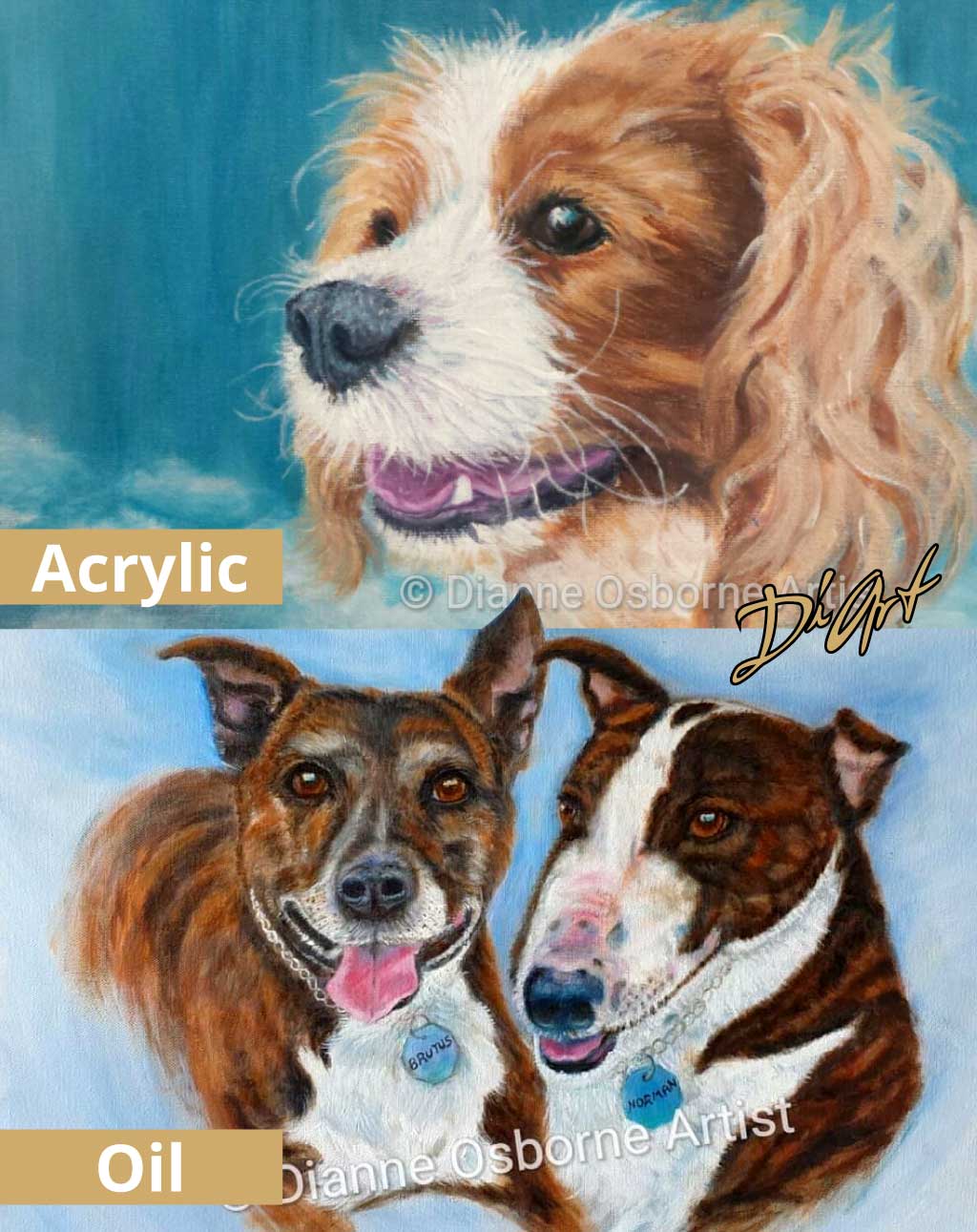 acrylic painting oil examples